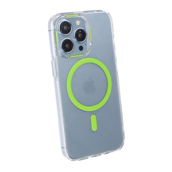 iPhone 13 Pro Deksel TPU MagSafe Grønn
