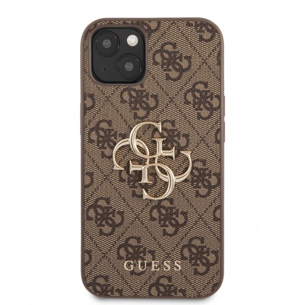 Guess iPhone 13 Deksel Big Logo Brun