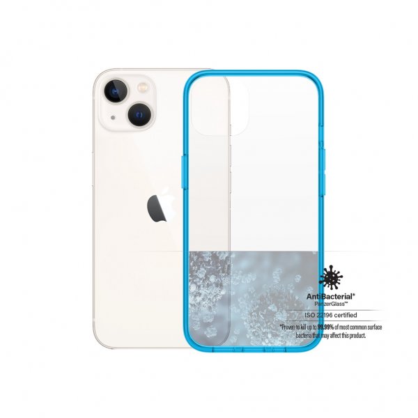 PanzerGlass iPhone 13 Deksel ClearCase Color Bondi Blue