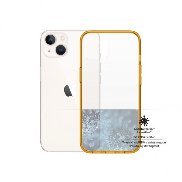 PanzerGlass iPhone 13 Deksel ClearCase Color Tangerine
