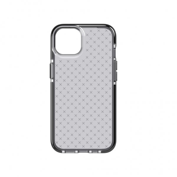 Tech21 iPhone 13 Deksel Evo Check Smokey Black