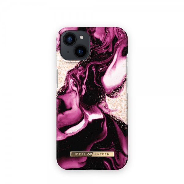 Ideal of Sweden iPhone 13 Deksel Fashion Case Golden Ruby