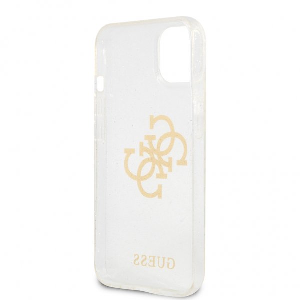 Guess iPhone 13 Deksel Full Glitter Transparent