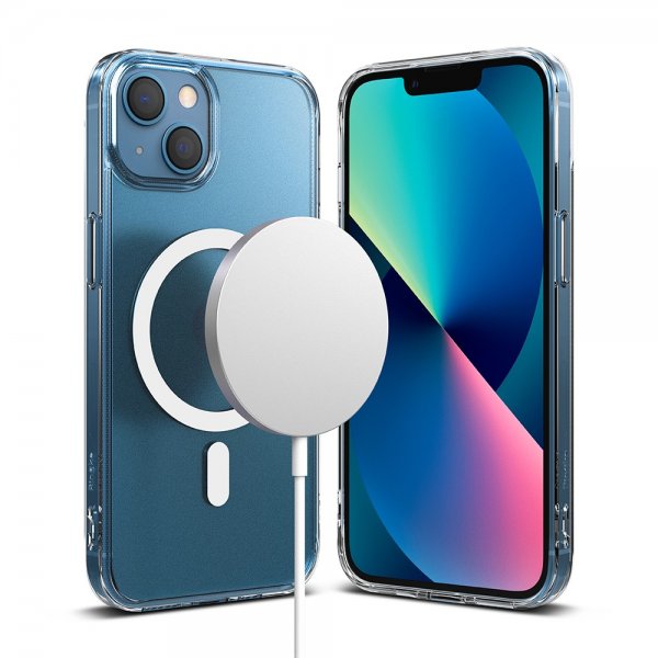 Ringke iPhone 13 Deksel Fusion Magnetic MagSafe Matte Clear