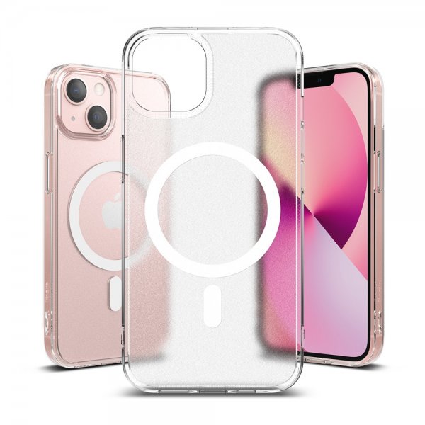 Ringke iPhone 13 Deksel Fusion Magnetic MagSafe Matte Clear