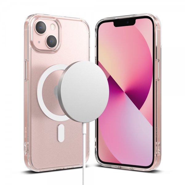 Ringke iPhone 13 Deksel Fusion Magnetic MagSafe Matte Clear