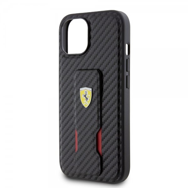 Ferrari iPhone 13 Deksel Grip Stand Function Svart