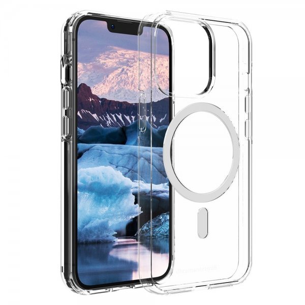 dbramante1928 iPhone 13 Deksel Iceland Pro MagSafe Transparent