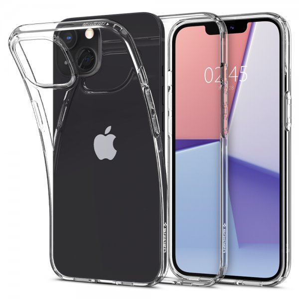 Spigen iPhone 13 Deksel Liquid Crystal Crystal Clear