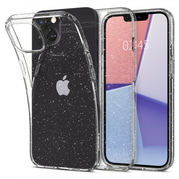 Spigen iPhone 13 Deksel Liquid Crystal Glitter Crystal Quartz