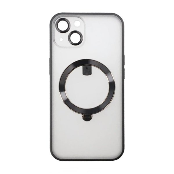 Rvelon iPhone 13 Deksel MagSafe Ring Svart