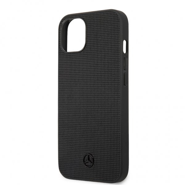 Mercedes Benz iPhone 13 Deksel Metal Logo Svart
