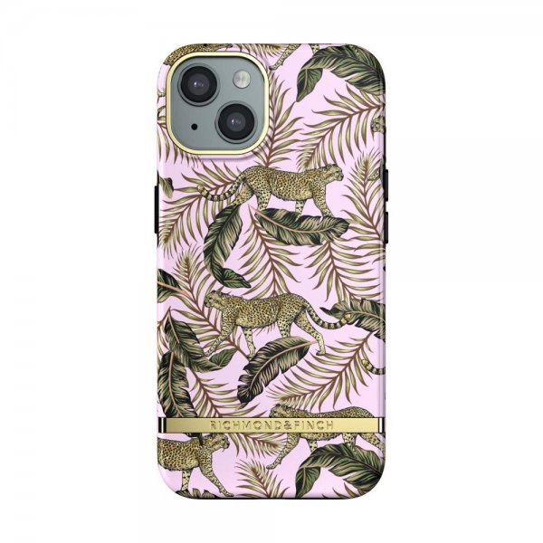 Richmond & Finch iPhone 13 Deksel Pink Jungle