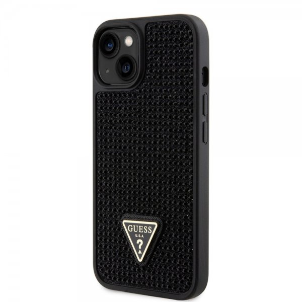 Guess iPhone 13 Deksel Rhinestone Svart
