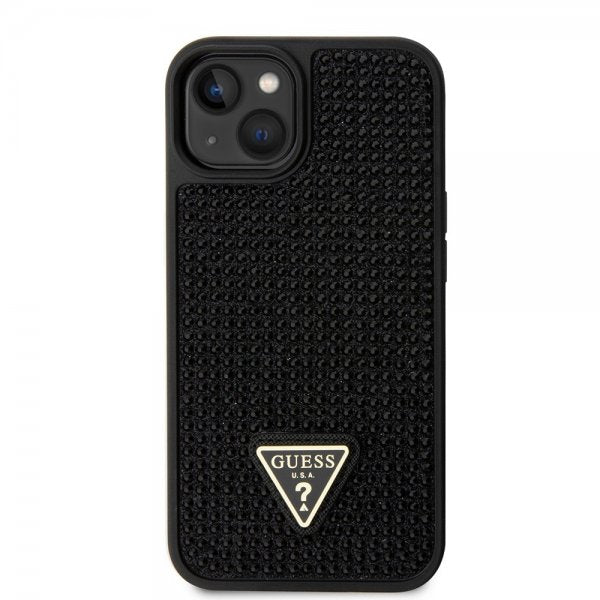 Guess iPhone 13 Deksel Rhinestone Svart