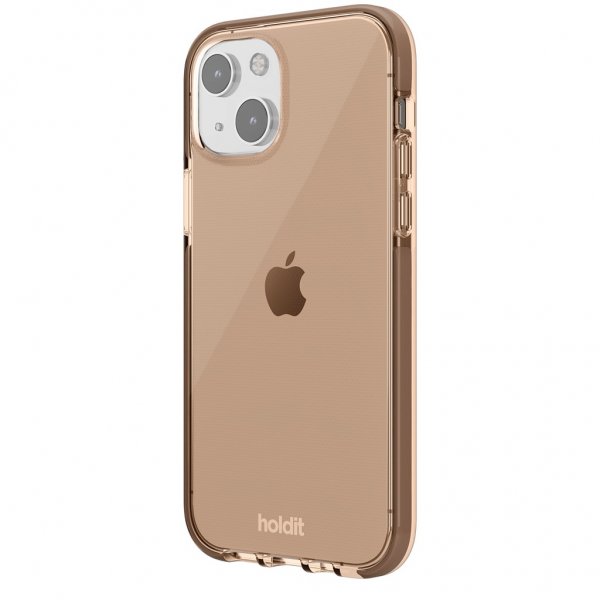 holdit iPhone 13 Deksel Seethru Dark Brown