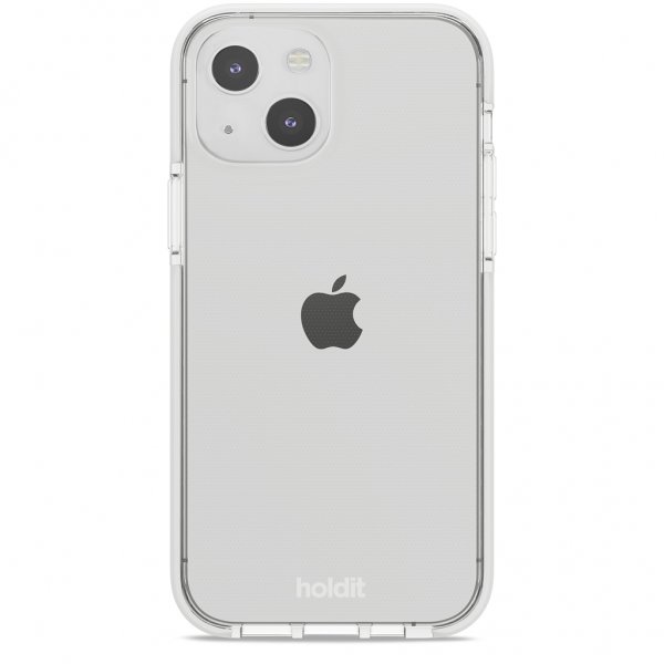 holdit iPhone 13 Deksel Seethru Hvit