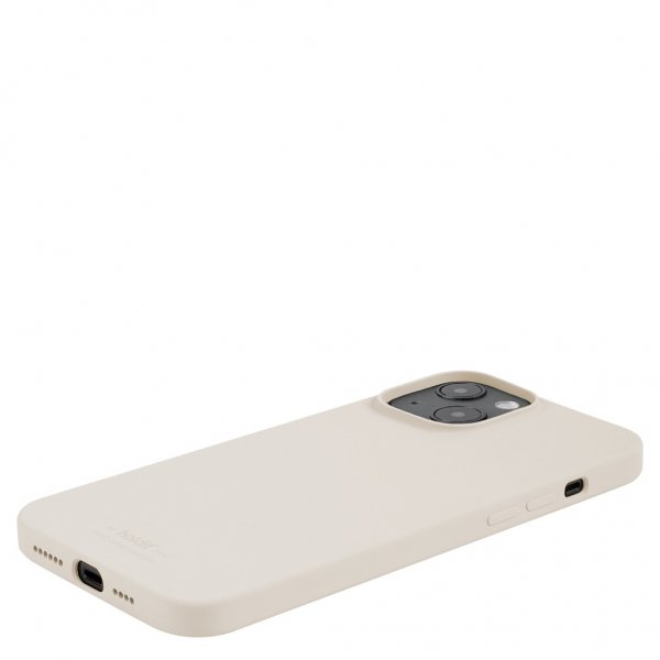holdit iPhone 13 Deksel Silikon Light Beige