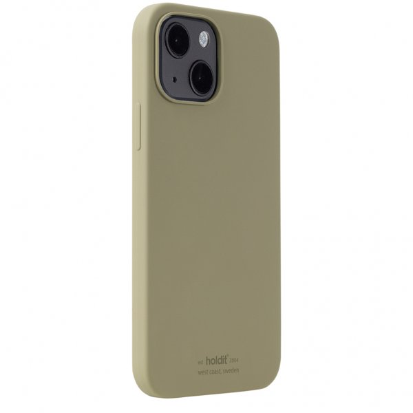 holdit iPhone 13 Deksel Silikon Khaki Green