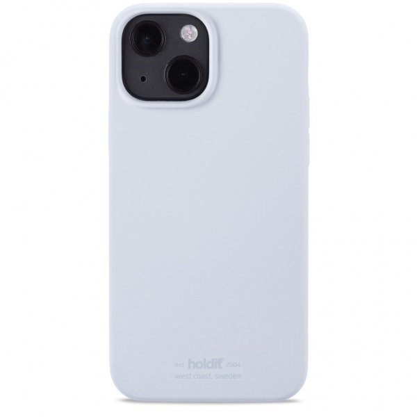 holdit iPhone 13 Deksel Silikon Mineral Blue