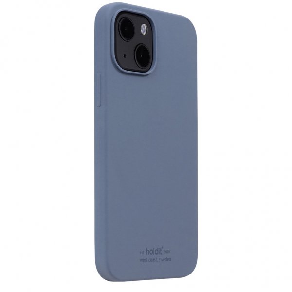 holdit iPhone 13 Deksel Silikon Pacific Blue