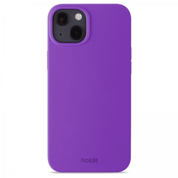 holdit iPhone 13 Deksel Silikon Bright Purple