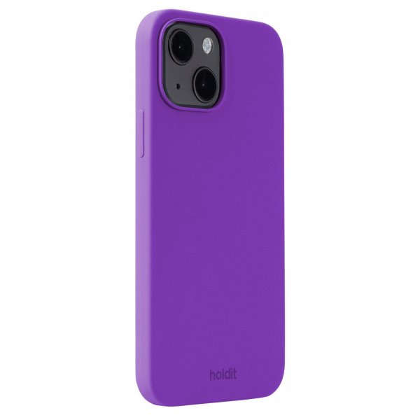 holdit iPhone 13 Deksel Silikon Bright Purple