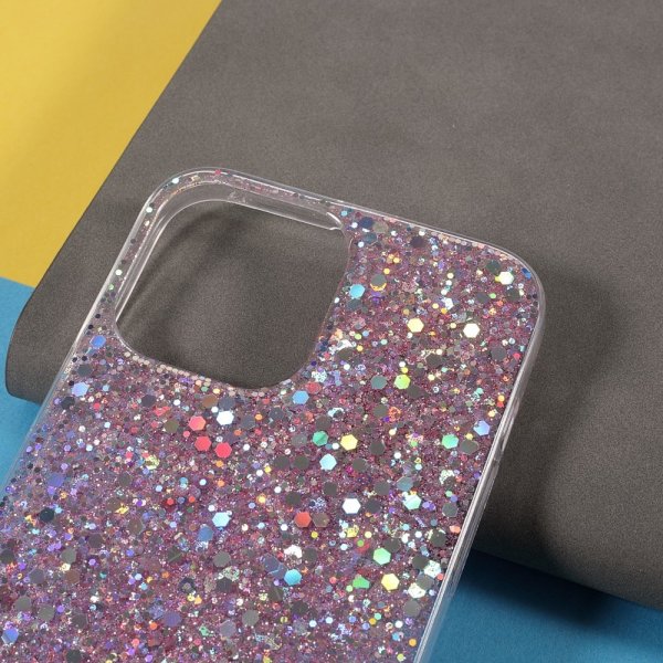 Nordic Covers iPhone 13 Deksel Sparkle Series Blossom Pink