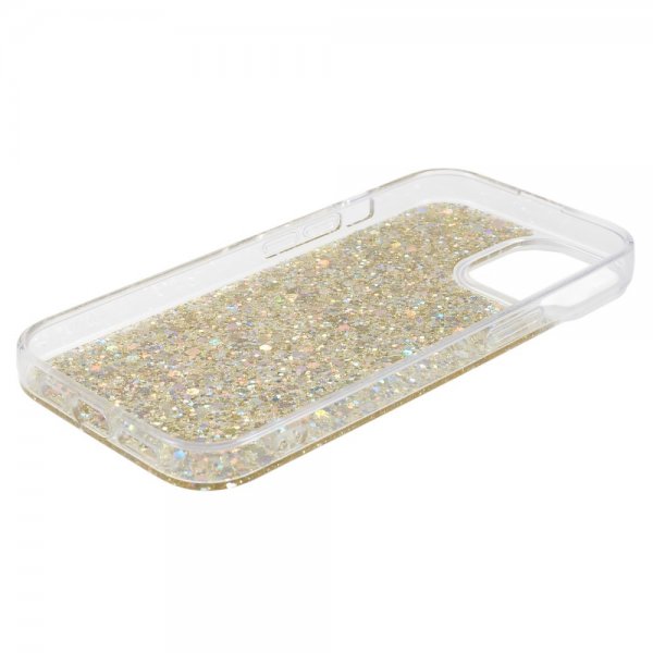 Nordic Covers iPhone 13 Deksel Sparkle Series Citrine Gold