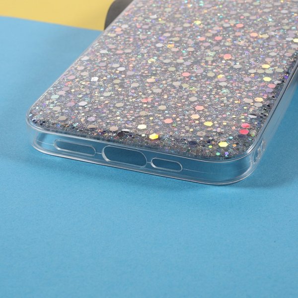 Nordic Covers iPhone 13 Deksel Sparkle Series Stardust Silver