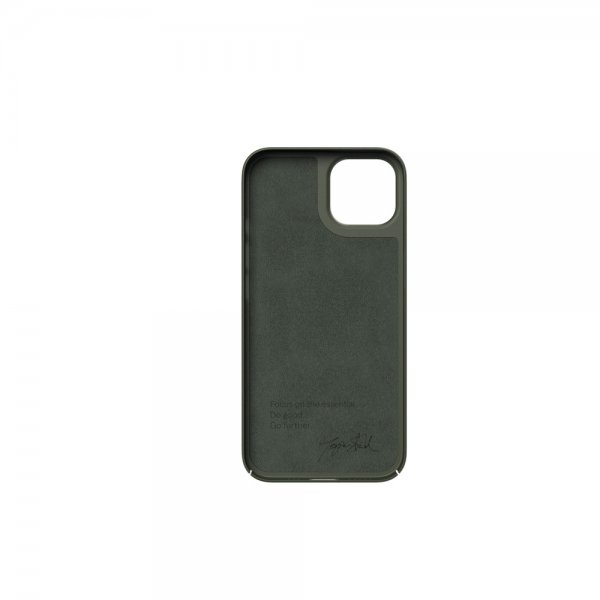 Nudient iPhone 13 Deksel Thin Case V3 MagSafe Pine Green
