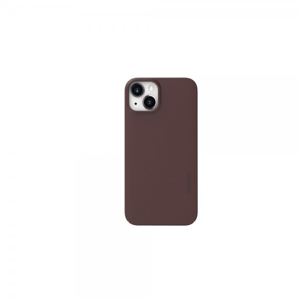 Nudient iPhone 13 Deksel Thin Case V3 MagSafe Sangria Red