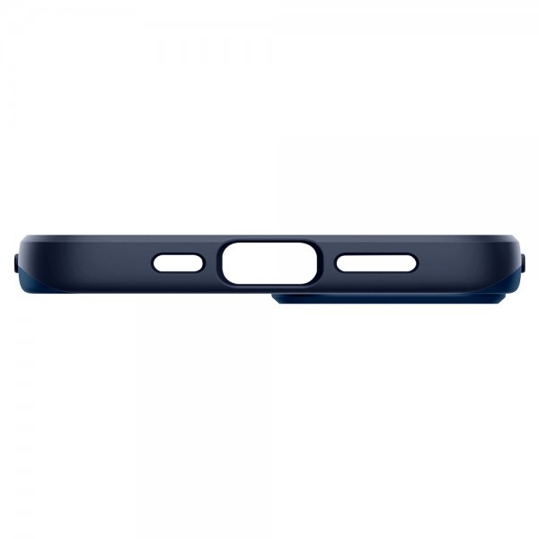Spigen iPhone 13 Deksel Thin Fit Navy Blue