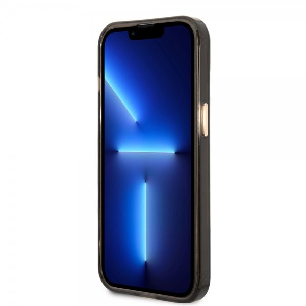 Guess iPhone 13 Deksel Translucent MagSafe Svart