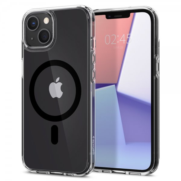 Spigen iPhone 13 Deksel Ultra Hybrid Mag Svart