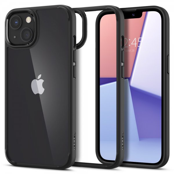 Spigen iPhone 13 Deksel Ultra Hybrid Matte Black