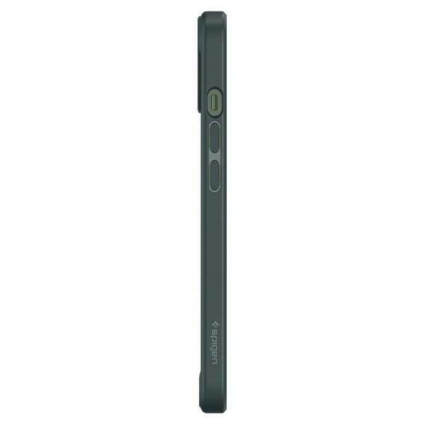 Spigen iPhone 13 Deksel Ultra Hybrid Midnight Green