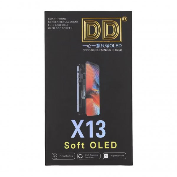 iPhone 13 Soft OLED Display High Quality Black (DD brand)