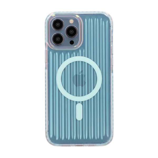 iPhone 13 Pro Max/iPhone 12 Pro Max Deksel TPU MagSafe Blå