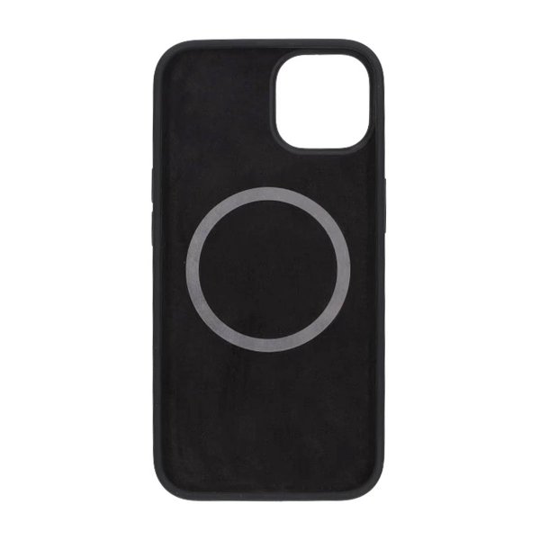 Rvelon iPhone 13/iPhone 14 Deksel Silikon MagSafe Svart