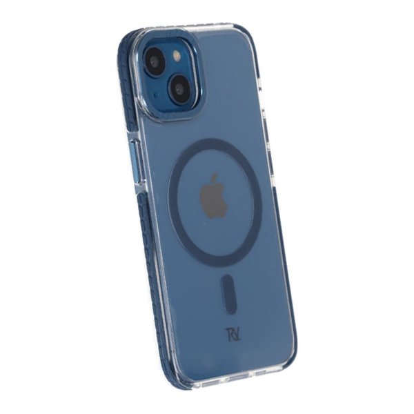 Rvelon iPhone 13/iPhone 14 Deksel TPU MagSafe Blå