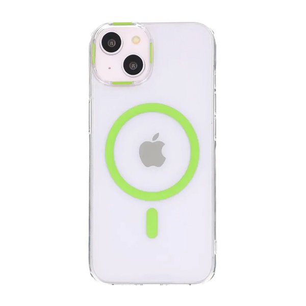 iPhone 13/iPhone 14 Deksel TPU MagSafe Grønn