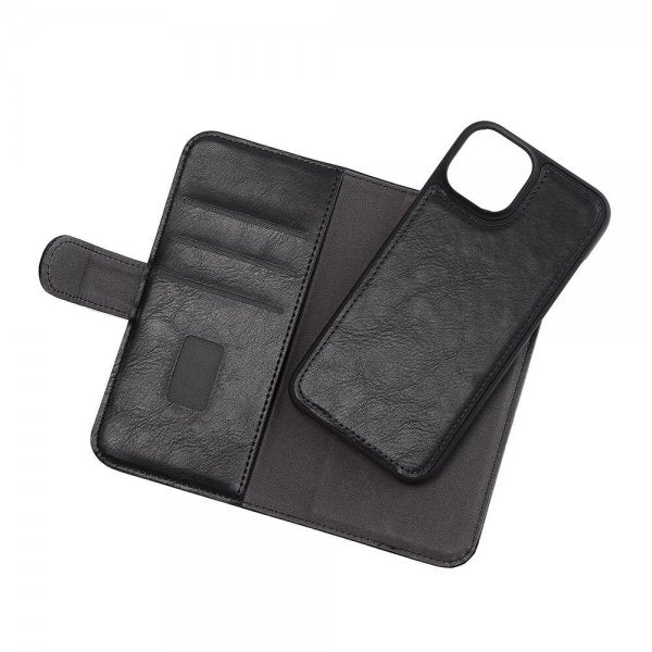 Gear iPhone 13/14 Etui 2-in-1 Detachable with 3 Card Slots Svart