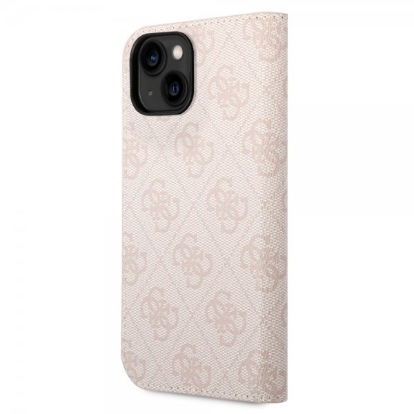 Guess iPhone 13/14/15 Etui 4G Logo Rosa