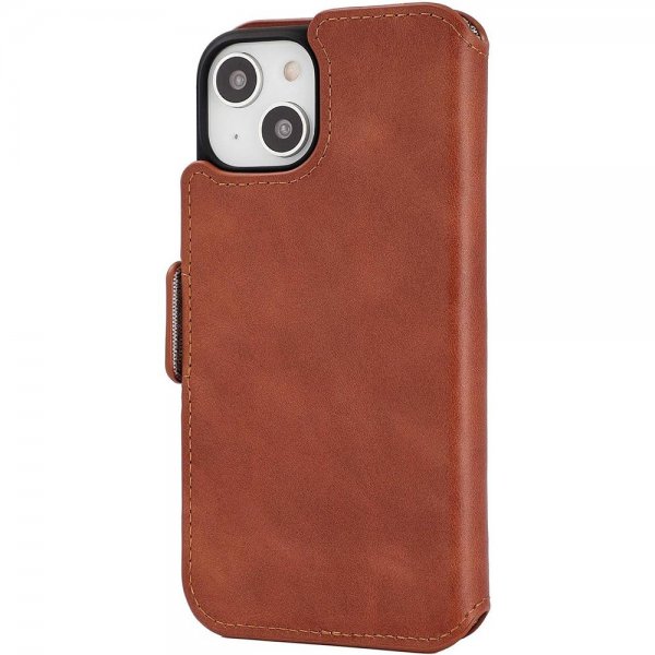 Kavaj iPhone 14 Etui Phoenix Brun