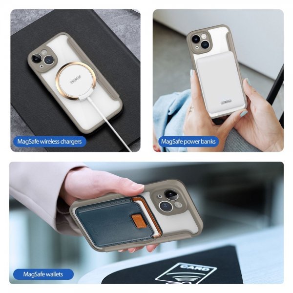 Dux Ducis iPhone 14 Etui Skin X Pro Series MagSafe Khaki