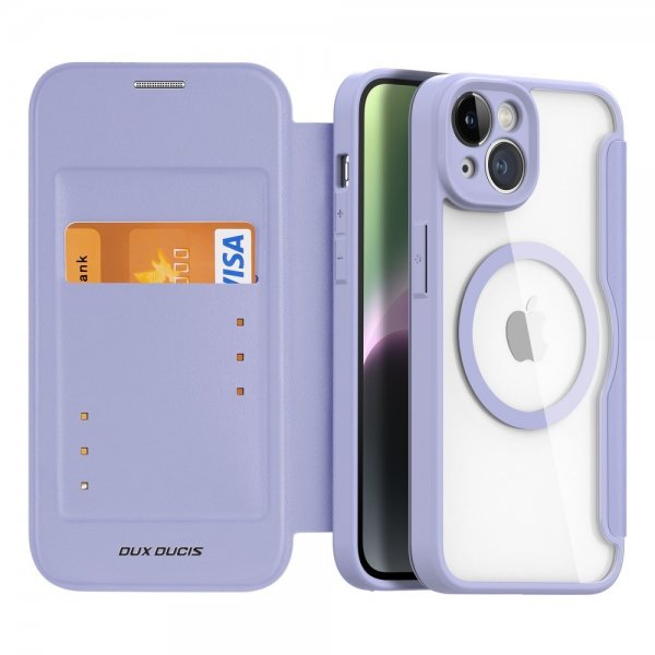 Dux Ducis iPhone 14 Etui Skin X Pro Series MagSafe Lilla