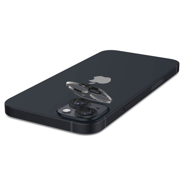 Spigen iPhone 14/iPhone 14 Plus Kamerabeskytter Glas.tR Optik 2-pakning Crystal Clear