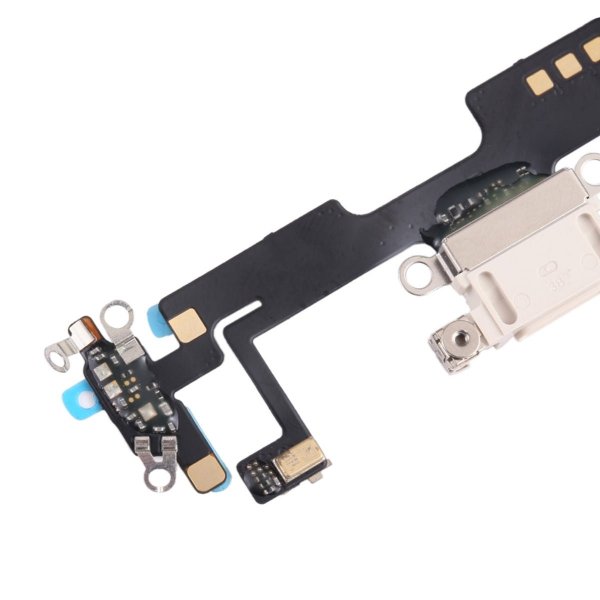 iPhone 14 ladekontakt med flexkabel original - hvit