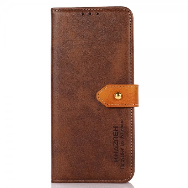 iPhone 14 Plus Etui med Flipp Brun